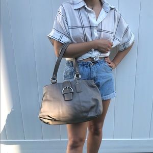 Coach grey bag 💖💖💖💖